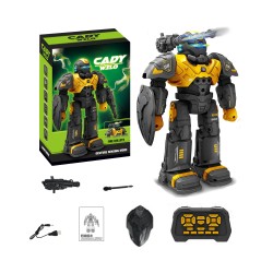 JJRC Smart Robo Cop R20 Cady Wilo with Launch Missile Feature Golden JJRC Smart Robo Cop R20 Cady Wilo with Launch Missile Feature Golden